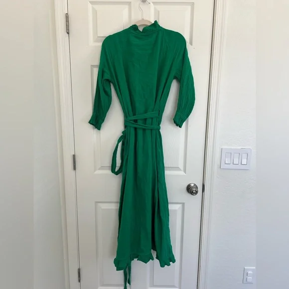 RHODE V-Neck Wrap Long Dress Size XS - Picture 7 of 12